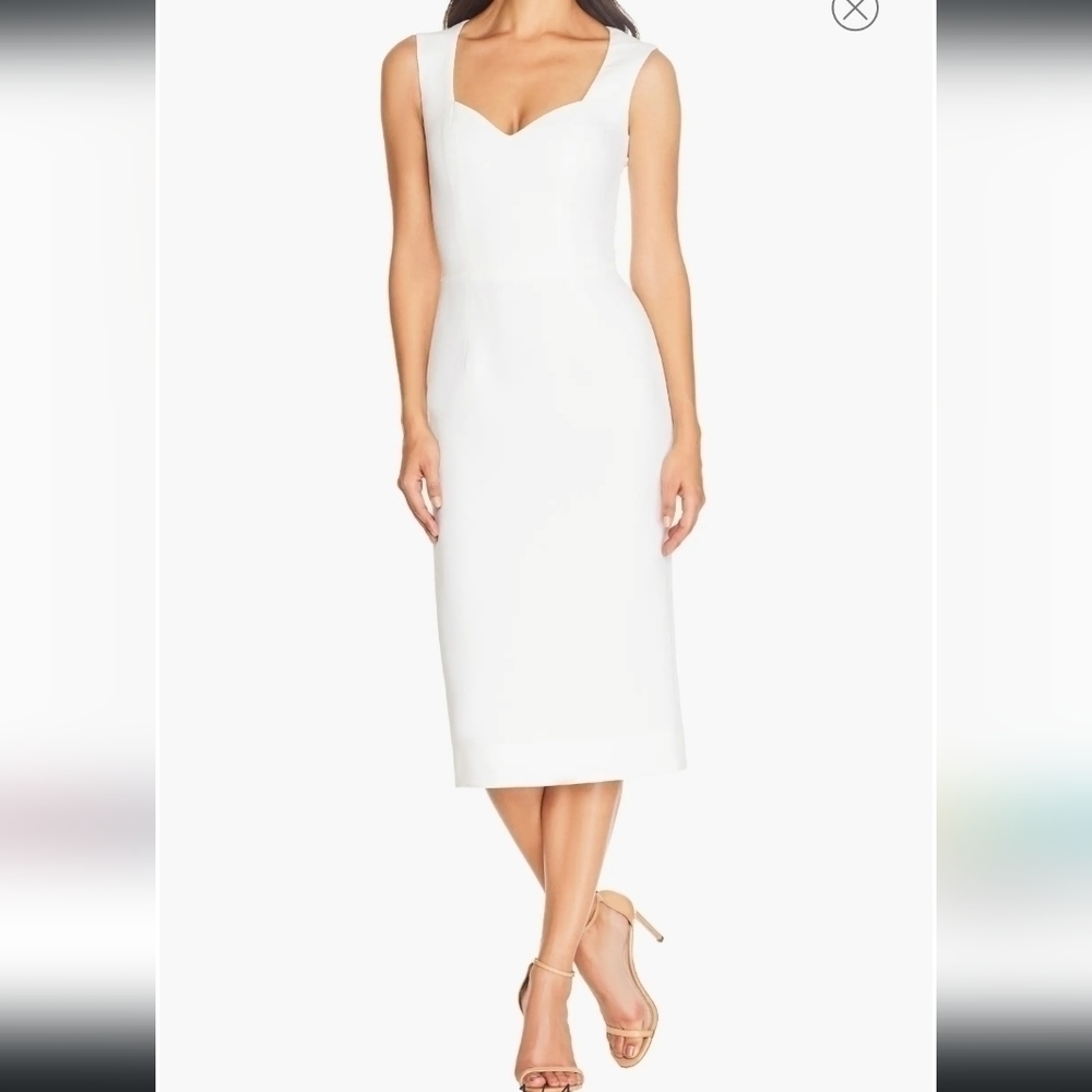Dress The Population White Elle Sheath Dress XXL